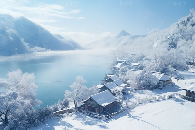 东北雪乡哈尔滨景区素材