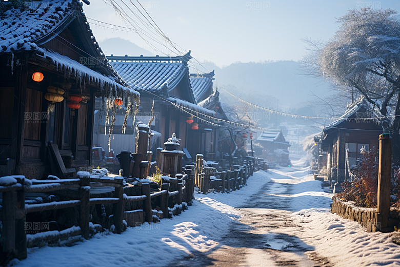 东北雪乡哈尔滨旅游素材