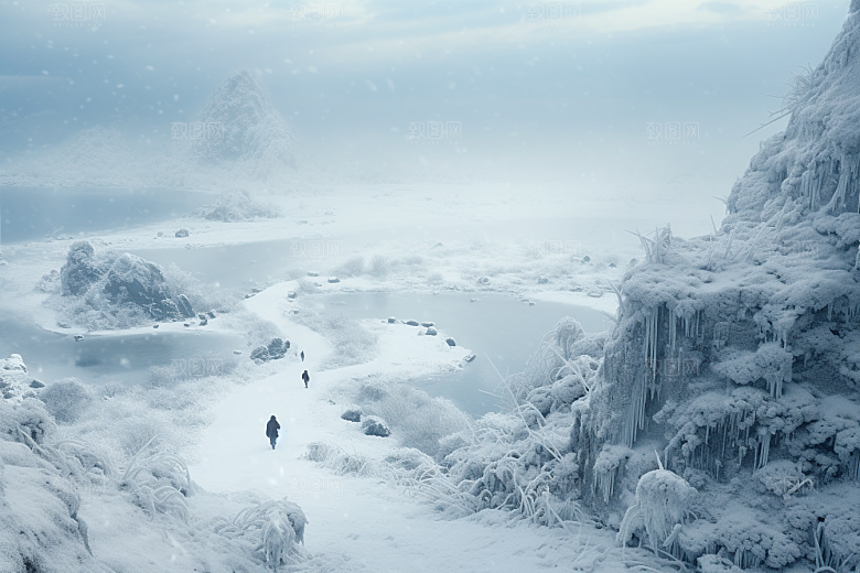 东北雪乡高清旅游素材