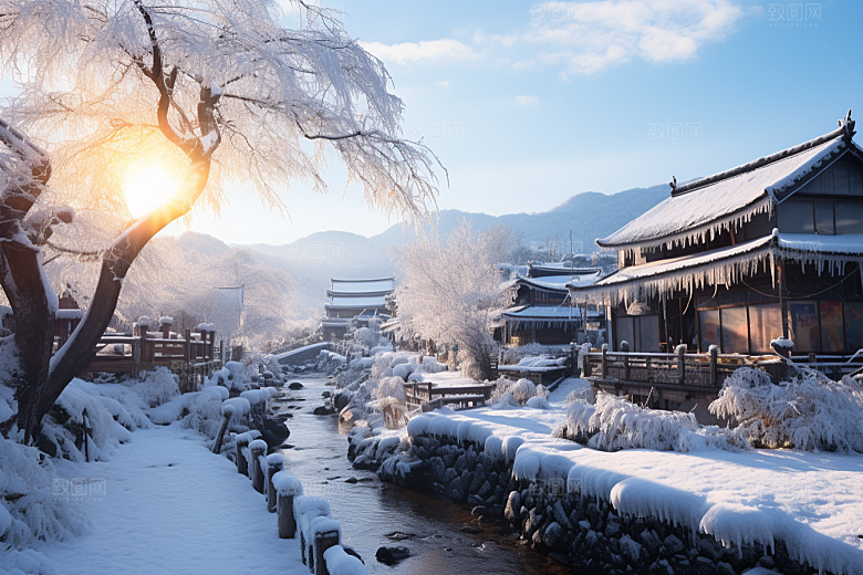 东北雪乡旅游哈尔滨素材