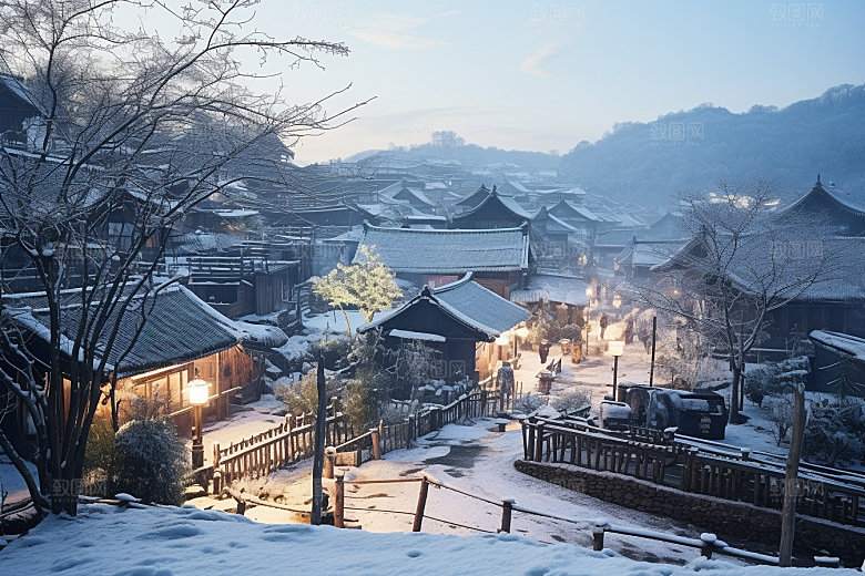 东北雪乡哈尔滨景区素材