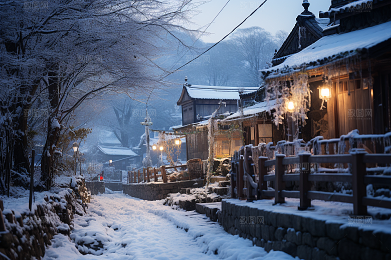 东北雪乡北方哈尔滨素材