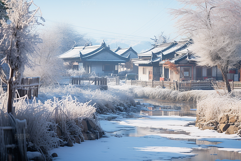 东北雪乡哈尔滨景区素材