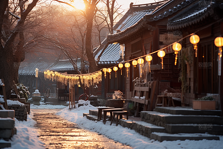 东北雪乡哈尔滨旅游素材