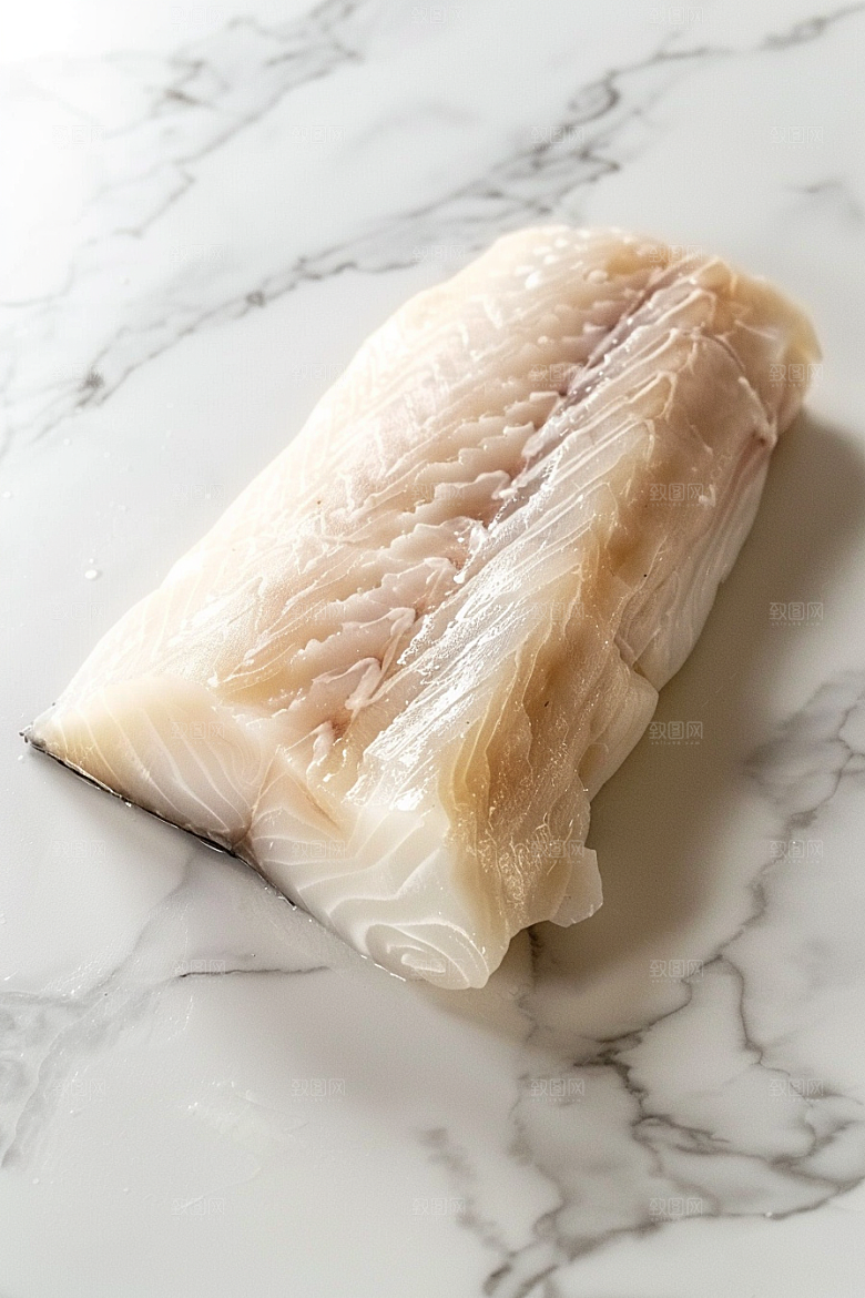 鳕鱼美食海产素材