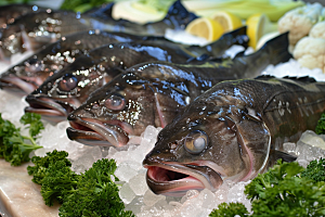 鳕鱼食材水产素材