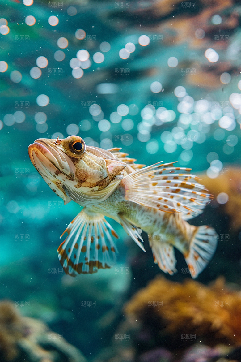 鳕鱼海鱼美食摄影图