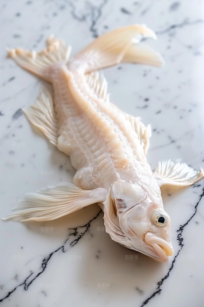 鳕鱼美味海鱼摄影图