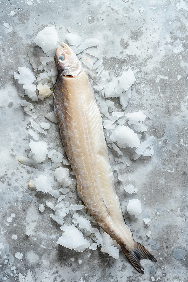 鳕鱼美食美味摄影图