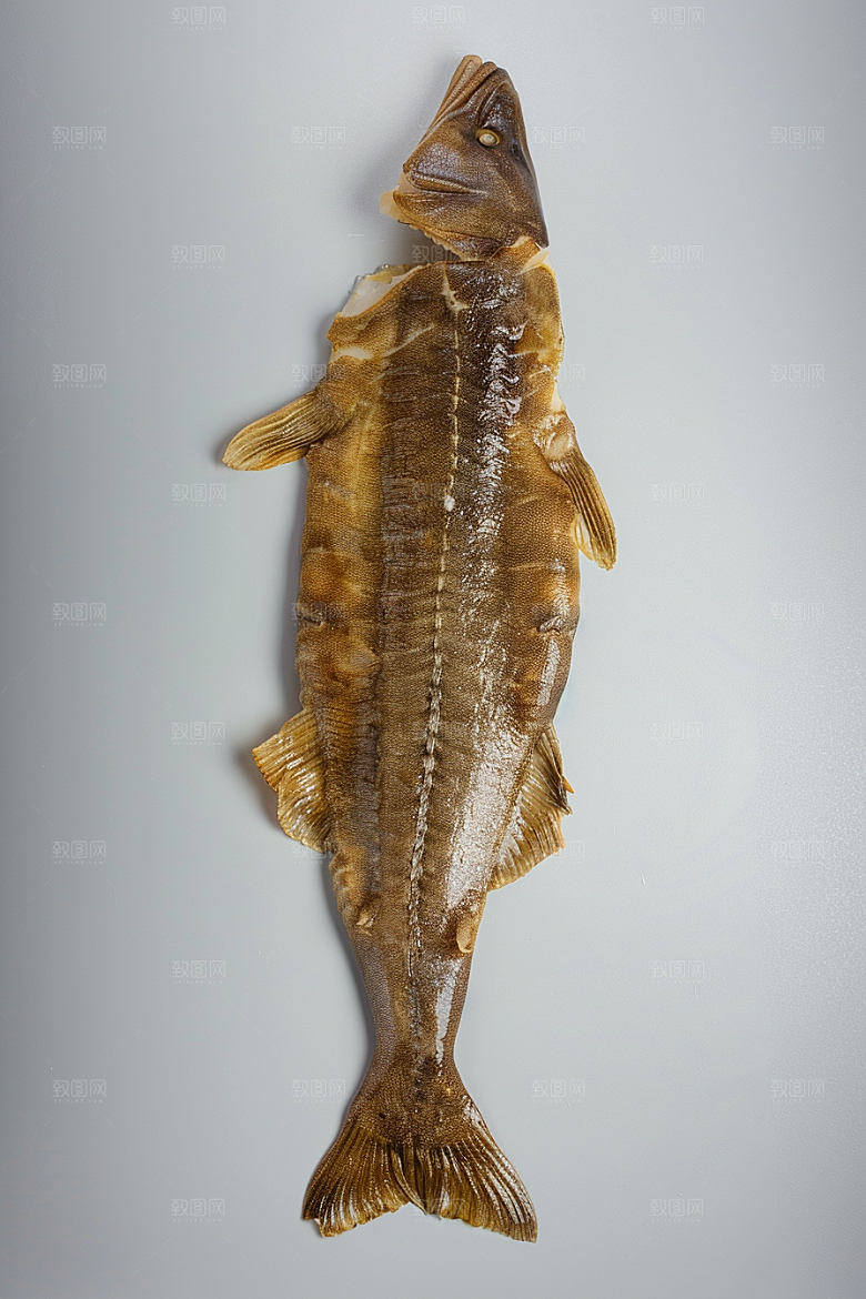 鳕鱼食材海鱼摄影图