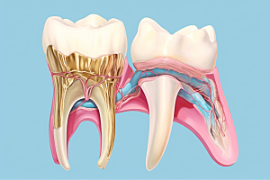 牙齿结构口腔健康牙科素材