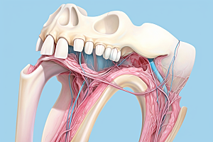 牙齿结构牙科牙病防治素材