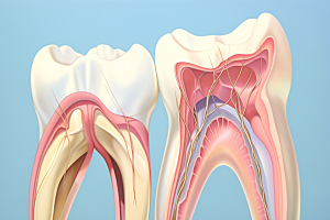 牙齿结构牙病防治高清素材