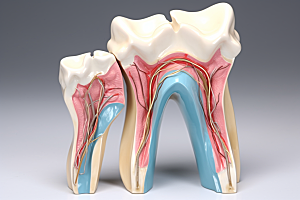 牙齿结构医疗口腔健康素材