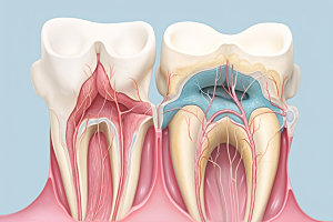 牙齿结构牙科高清素材
