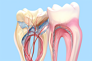 牙齿结构牙病防治齿科素材