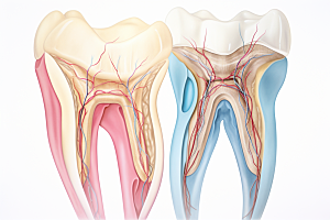 牙齿结构牙病防治齿科素材