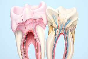 牙齿结构牙科齿科素材