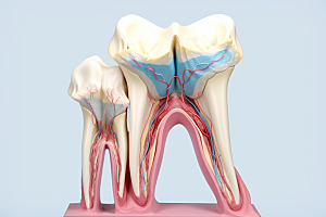 牙齿结构齿科牙病防治素材