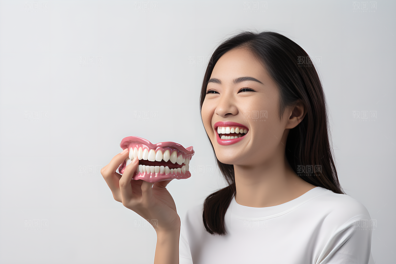 牙科广告人物牙科诊所口腔医院摄影图