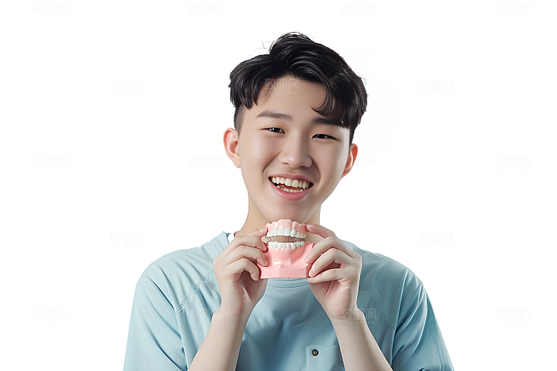 牙科广告人物人物肖像高清摄影图
