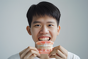 牙科广告人物口腔医院看牙医摄影图