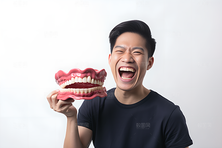 牙科广告人物口腔医院看牙医摄影图