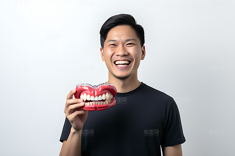 牙科广告人物口腔医院看牙医摄影图