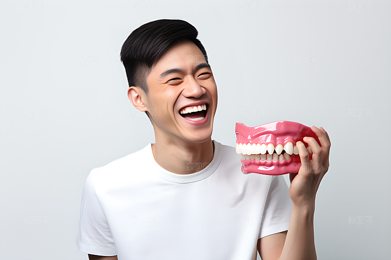 牙科广告人物牙科诊所口腔医院摄影图