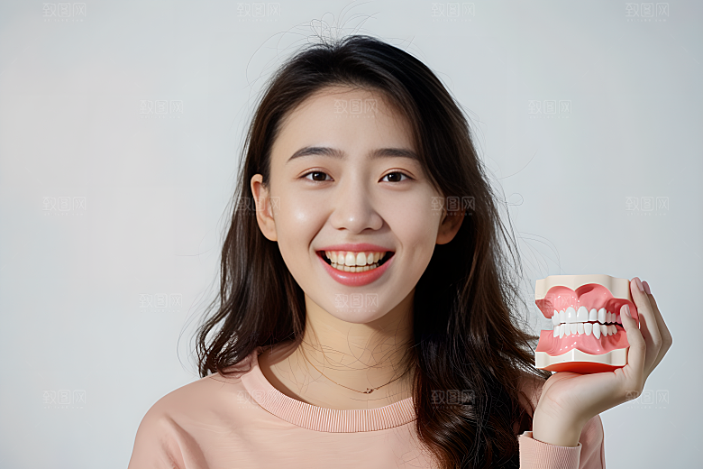 牙科广告人物口腔医院看牙医摄影图