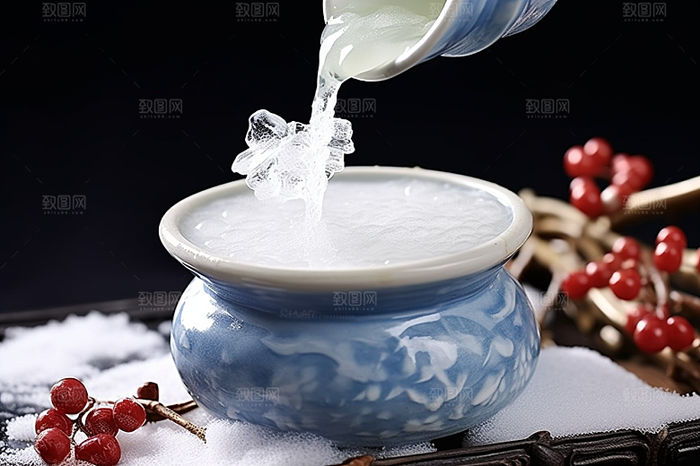 燕窝补品美容摄影图