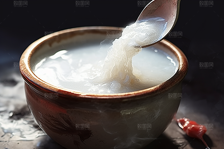 燕窝养颜补品摄影图