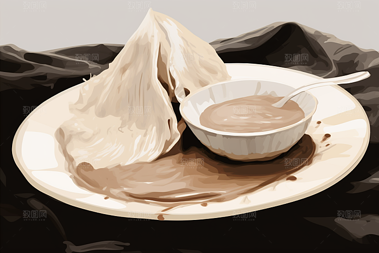 燕窝补品高清插画