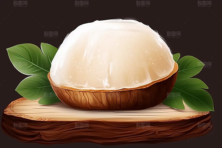 燕窝食疗保健品插画