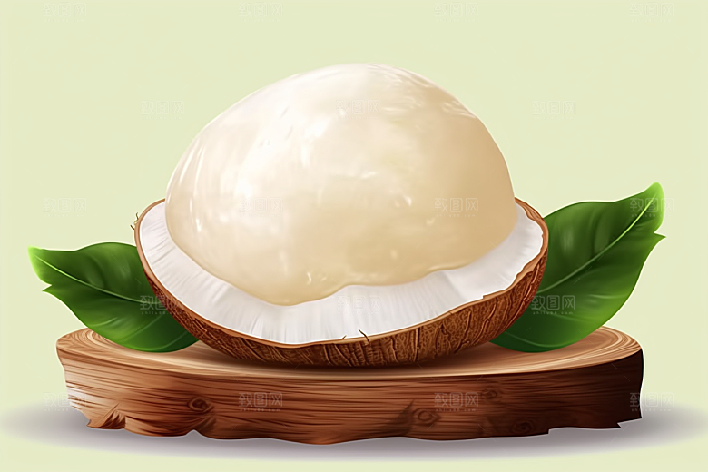 燕窝养颜美味插画