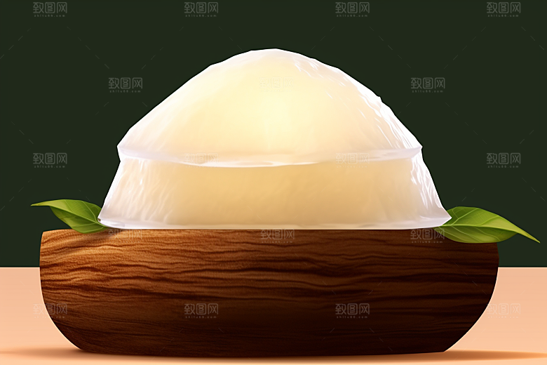 燕窝美食补品插画