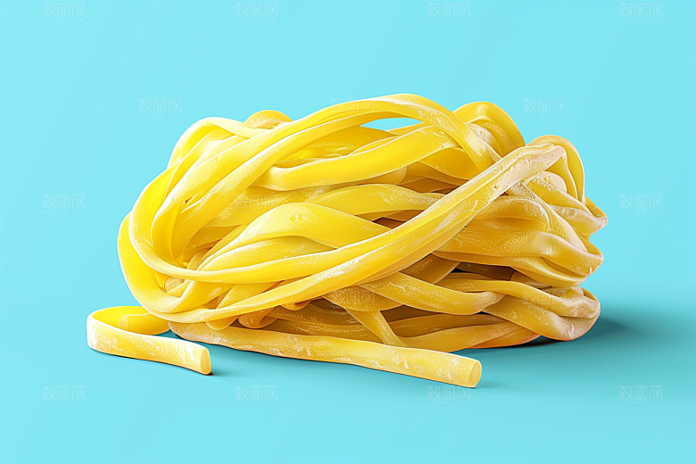 意大利面面条肉酱面插画