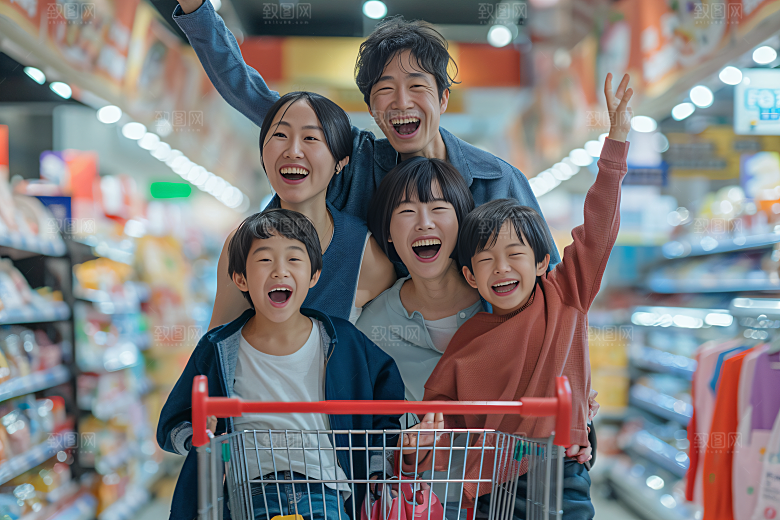幸福一家人开心高清摄影图