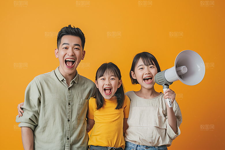 幸福一家人家庭人物摄影图