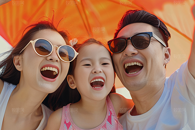 幸福一家人人物家庭摄影图