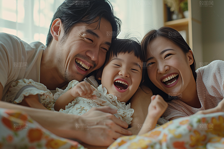 幸福一家人相聚人物摄影图