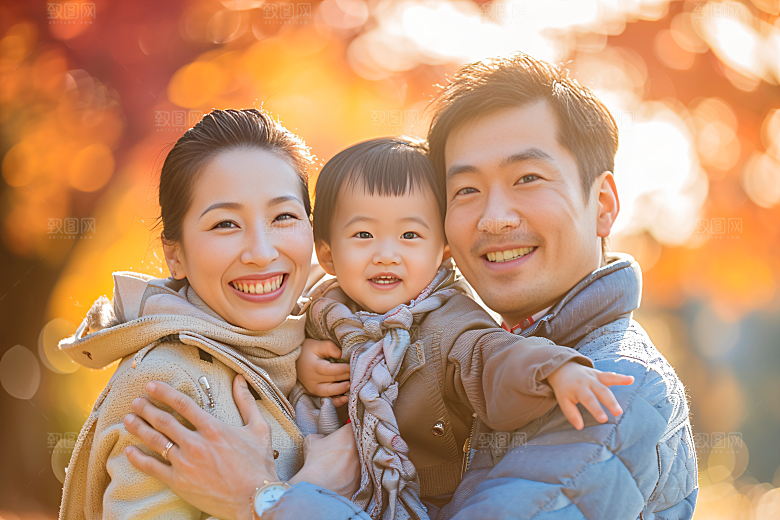 幸福一家人人物开心摄影图