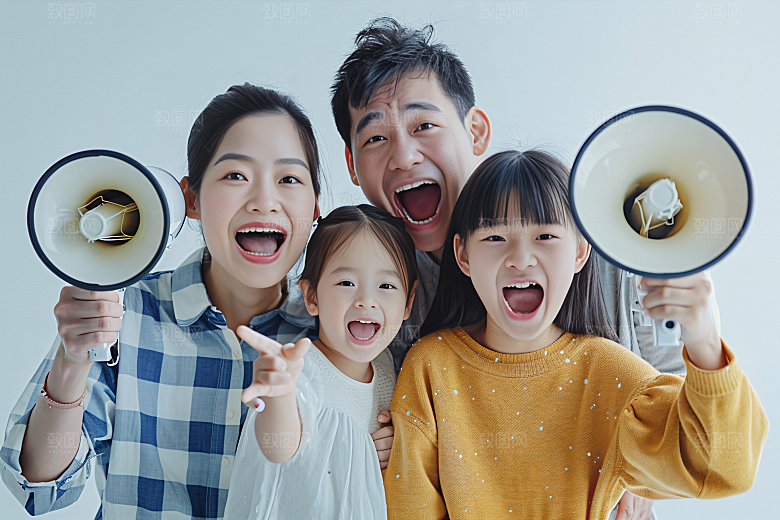幸福一家人人物亲子摄影图