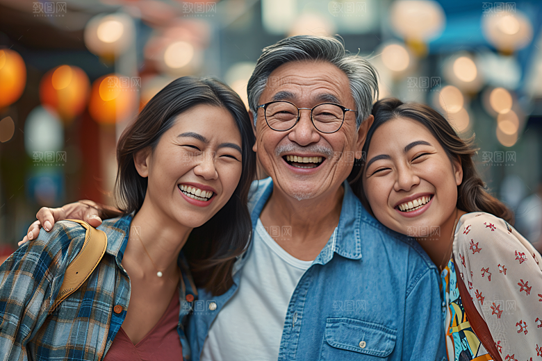 幸福一家人人物家庭摄影图