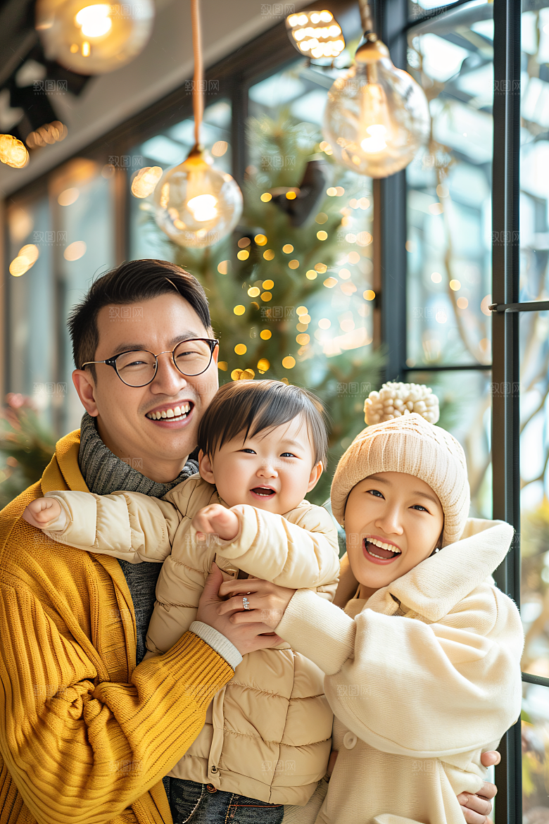 幸福一家人家庭欢乐摄影图