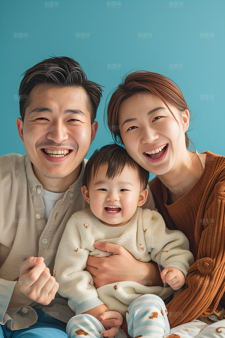 幸福一家人家庭人物摄影图