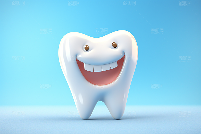 牙齿3D立体模型