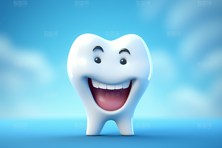 牙齿C4D3D模型