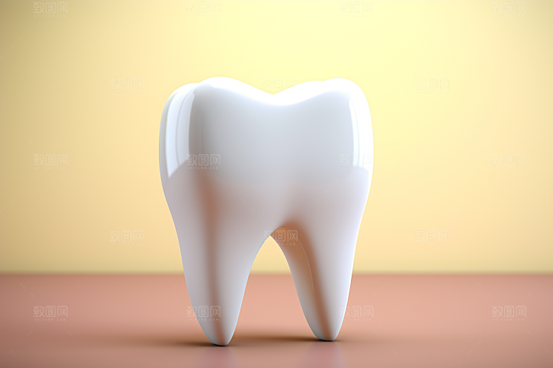 牙齿C4D高清模型