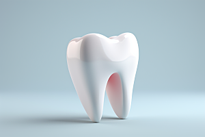 牙齿卡通医疗模型